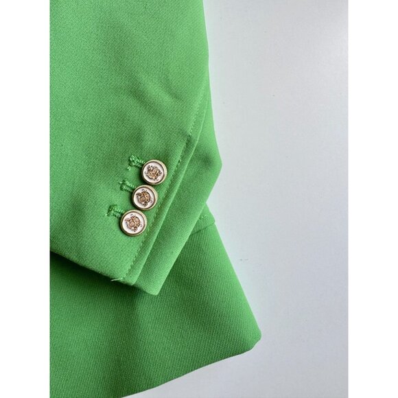 ZARA Green Oversized Single Breasted Blazer Suit Jacket, Size XS - Picture 9 of 16